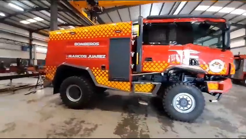 Nueva Autobomba Agroforestal: una unidad 4X4 que marca la revolución en la Lucha contra Incendios en Marcos Juárez
